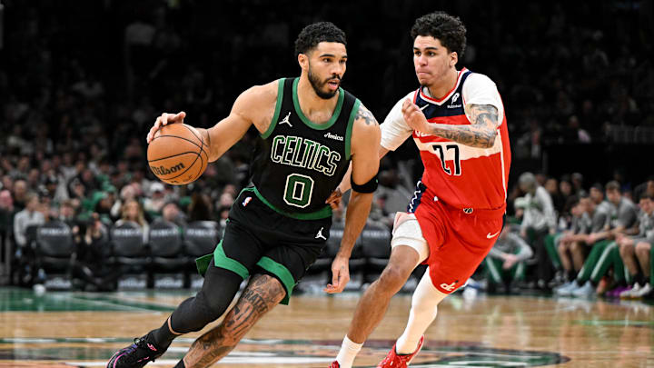 Boston Celtics forward Jayson Tatum is a solid prop target on Monday.