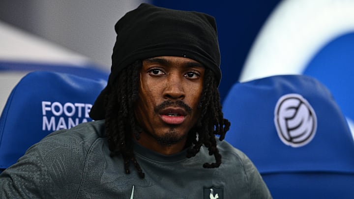 Djed Spence during the defeat at Brighton