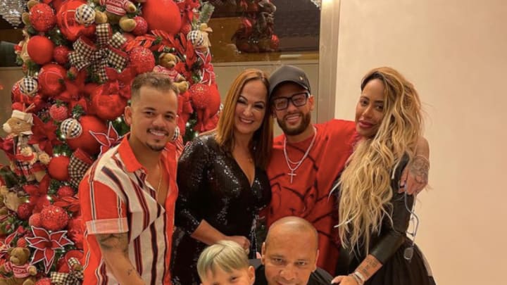 En esta Navidad para Neymar lo más importante es la familia