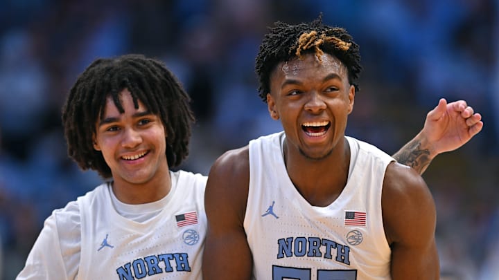 Carolina will be all smiles on Saturday if Elliot Cadeau and Harrison Ingram play their best