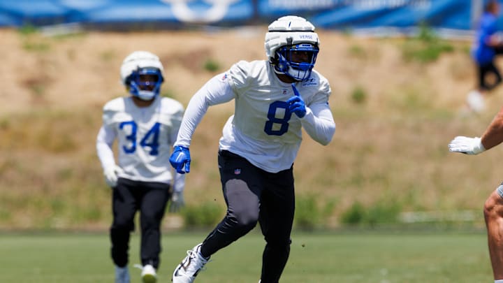 Los Angeles Rams OTA Offseason Workout, Jared Verse