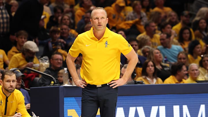 West Virginia University head coach Darian DeVries.
