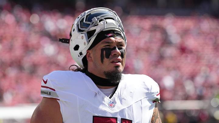 Sep 27, 2026; Santa Clara, California, USA; Arizona Cardinals defensive tackle Roy Lopez (51) before the game against the San Francisco 49ers at Levi's Stadium. Sep 27, 2026; Santa Clara, California, USA; Arizona Cardinals defensive tackle Roy Lopez (51) before the game against the San Francisco 49ers at Levi's Stadium.