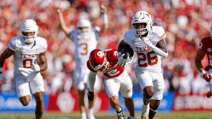 The top-ranked Texas Longhorns could be the lone undefeated team when the College Football Playoff bracket is set. 