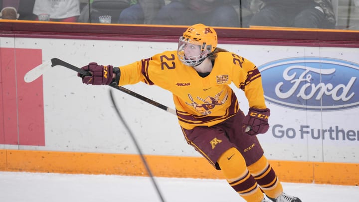 Former Gophers hockey standout Abigail Boreen was selected by Montreal in the third round of the PWHL draft on Monday, June 10, 2024, in St. Paul, Minn.