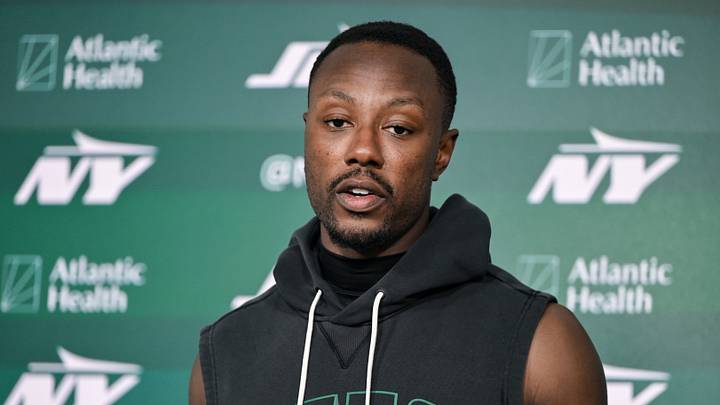 New York Jets cornerback Brandon Stephens New York Jets cornerback Brandon Stephens