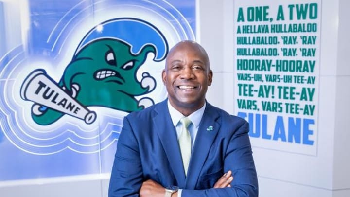 Tulane Athletic Director David Harris