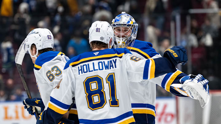 St Louis Blues v Vancouver Canucks