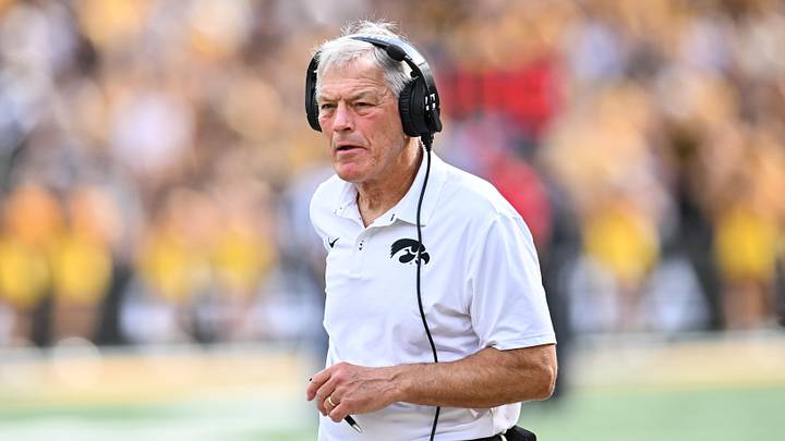 Michigan’s flare for the dramatic bailed Iowa’s Kirk Ferentz out of a bonkers late coaching decision. Michigan’s flare for the dramatic bailed Iowa’s Kirk Ferentz out of a bonkers late coaching decision.