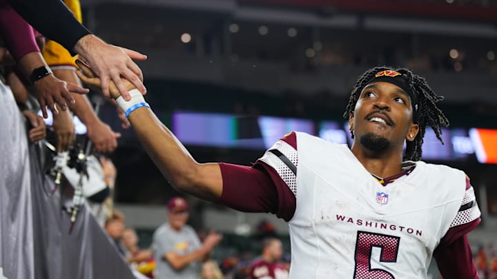 Washington Commanders QB Jayden Daniels