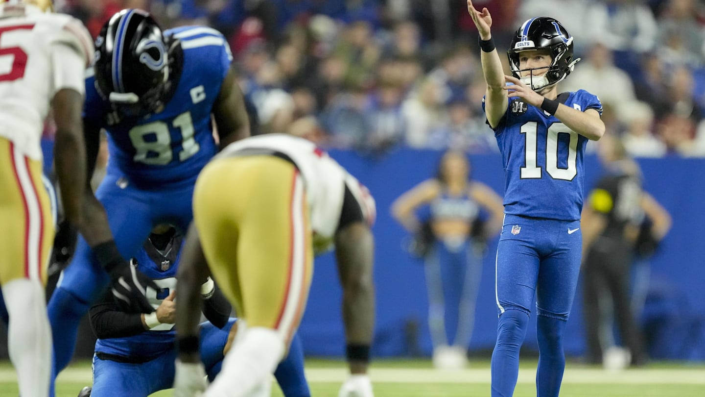 Colts Re-Sign Blake Grupe to Spark Kicker Competition
