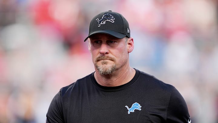 Detroit Lions head coach Dan Campbell