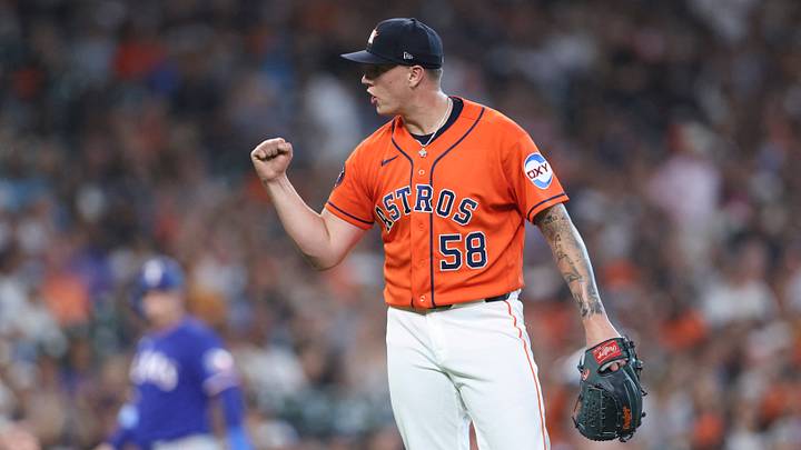 Houston Astros starting pitcher Hunter Brown (58). Mandatory Credit: Troy Taormina-Imagn Images Houston Astros starting pitcher Hunter Brown (58). Mandatory Credit: Troy Taormina-Imagn Images