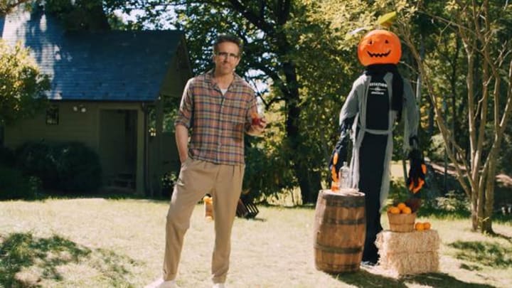 Ryan Reynolds Gets into the Negroni Week Spirit with Tony O'Groni. Credit: MAXIMUM EFFORT