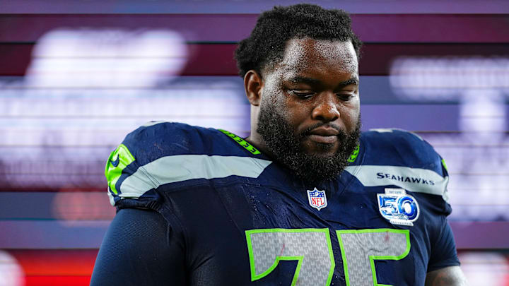 Anthony Bradford of the Seattle Seahawks