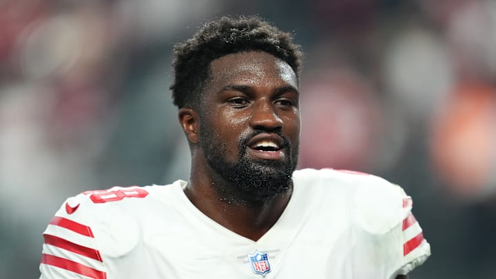 San Francisco 49ers linebacker Oren Burks