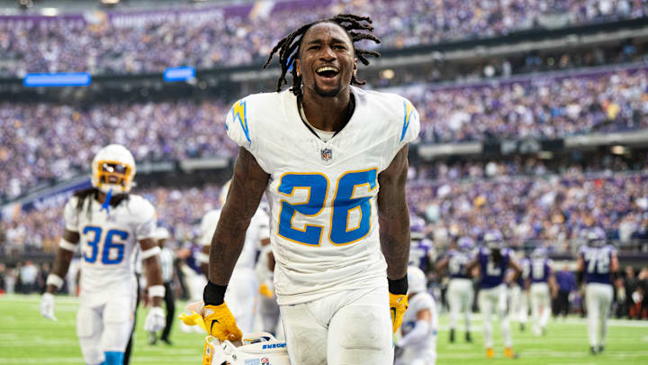 Asante Samuel Jr. CB Los Angeles Chargers Asante Samuel Jr. CB Los Angeles Chargers