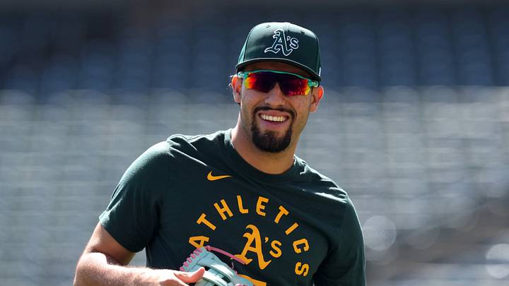 Aug 2, 2026; West Sacramento, California, USA; Athletics infielder Jonathan Ornelas (11) before the game against the Detroit Tigers at Sutter Health Park. Mandatory Credit: Darren Yamashita-Imagn Images Aug 2, 2026; West Sacramento, California, USA; Athletics infielder Jonathan Ornelas (11) before the game against the Detroit Tigers at Sutter Health Park. Mandatory Credit: Darren Yamashita-Imagn Images