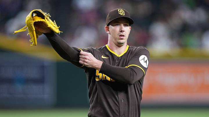 Aug 6, 2026; Phoenix, Arizona, USA; San Diego Padres pitcher Walker Buehler (10) walks to the dugout after the second inning against the Arizona Diamondbacks at Chase Field. Mandatory Credit: Joe Camporeale-Imagn Images Aug 6, 2026; Phoenix, Arizona, USA; San Diego Padres pitcher Walker Buehler (10) walks to the dugout after the second inning against the Arizona Diamondbacks at Chase Field. Mandatory Credit: Joe Camporeale-Imagn Images