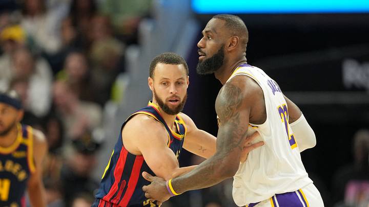 Stephen Curry and LeBron James Stephen Curry and LeBron James
