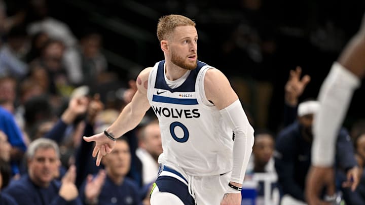Minnesota Timberwolves guard Donte DiVincenzo is a solid prop target on April 7. Minnesota Timberwolves guard Donte DiVincenzo is a solid prop target on April 7.