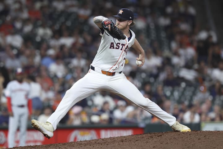 Houston Astros relief pitcher Josh Hader.