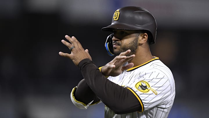 San Diego Padres center fielder Trent Grisham