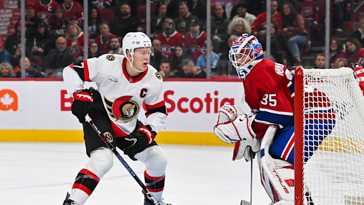 Brady Tkachuk vs Montreal Canadiens