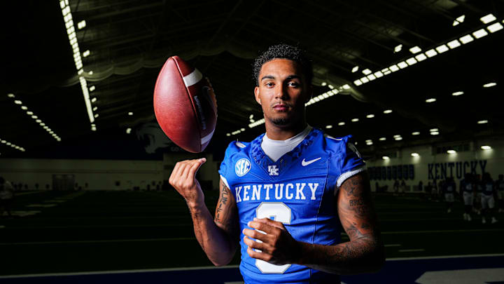 Wide receiver Dane Key is a junior from Lexington, Ky. August 2, 2024