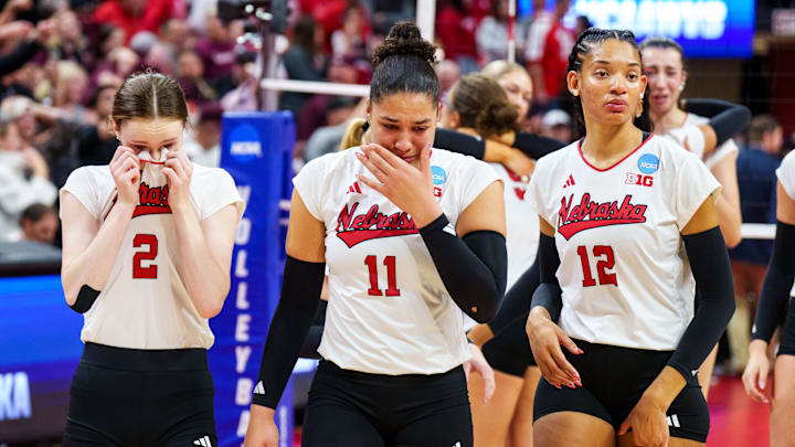 In a season that seemed like destiny for top-ranked Nebraska, it all came tumbling down as the team truly met its match. In a season that seemed like destiny for top-ranked Nebraska, it all came tumbling down as the team truly met its match.