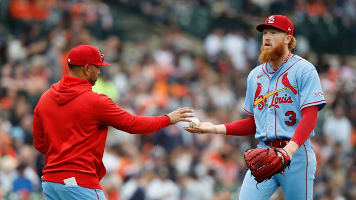 St. Louis Cardinals pitche Dustin May