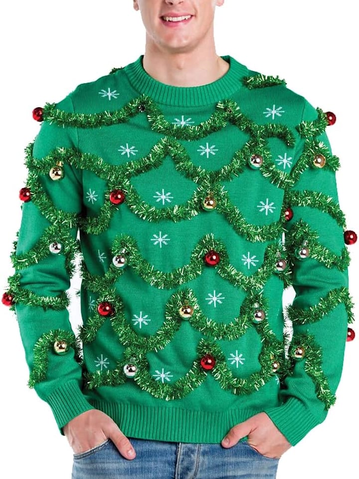 16 Ugly Christmas Sweaters That ll Steal the Show at Any Holiday Party