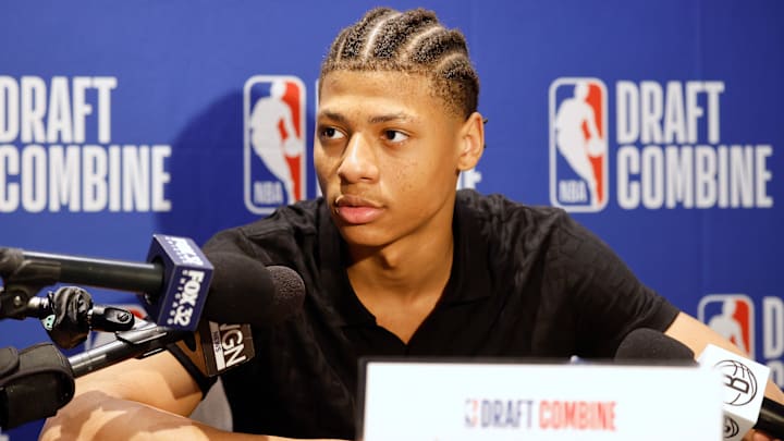 Jeremiah Fears, at the 2025 NBA Draft Combine