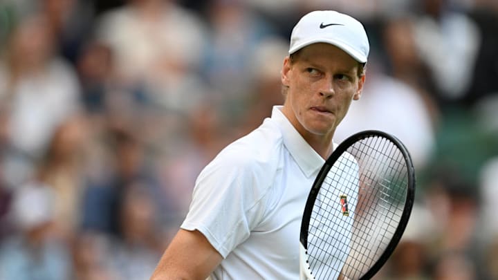 Jannik Sinner looked ahead to his match against Ben Shelton in the Wimbledon quarterfinals.