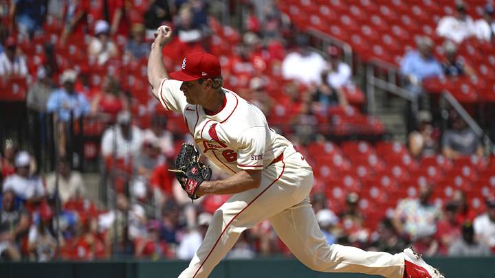 Aug 29, 2026; St. Louis, Missouri, USA; St. Louis Cardinals starting pitcher Kyle Leahy (62) pitches against the Pittsburgh Pirates in the first inning at Busch Stadium. Mandatory Credit: Joe Puetz-Imagn Images Aug 29, 2026; St. Louis, Missouri, USA; St. Louis Cardinals starting pitcher Kyle Leahy (62) pitches against the Pittsburgh Pirates in the first inning at Busch Stadium. Mandatory Credit: Joe Puetz-Imagn Images