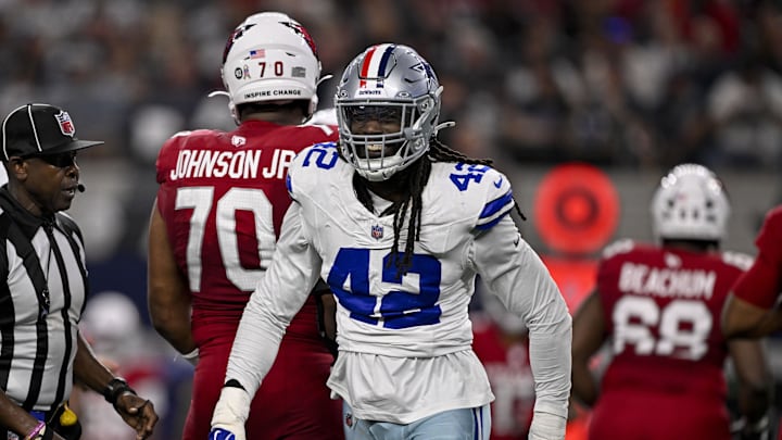 Dallas Cowboys defensive end Jadeveon Clowney.