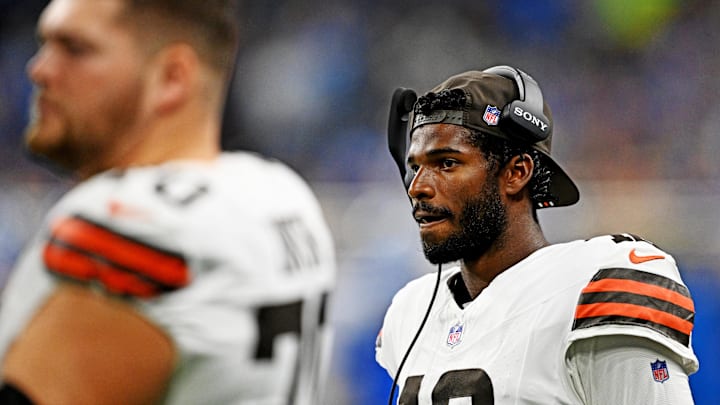 Cleveland Browns quarterback Shedeur Sanders
