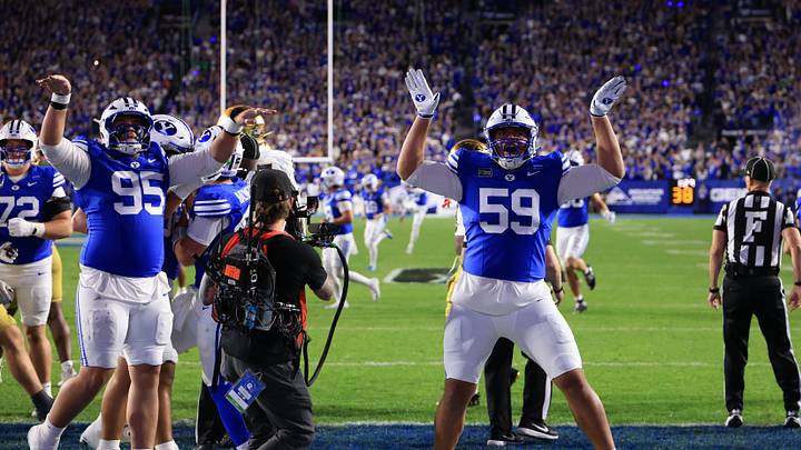 BYU notched its highest ranking since 1984 after defeating Notre Dame in Week 7. BYU notched its highest ranking since 1984 after defeating Notre Dame in Week 7.