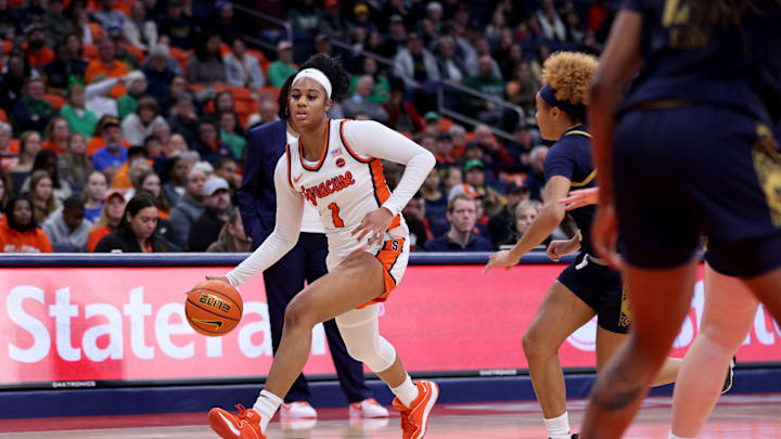 Syracuse women's basketball plays at No. 13 Georgia Tech on Thursday night. Here's the Orange's January game schedule.