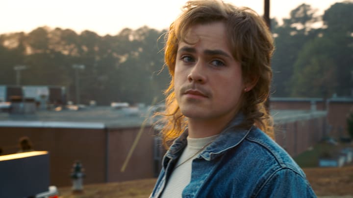 Billy Hargrove in Stranger Things season 2 on Netflix, played by actor Dacre Montgomery