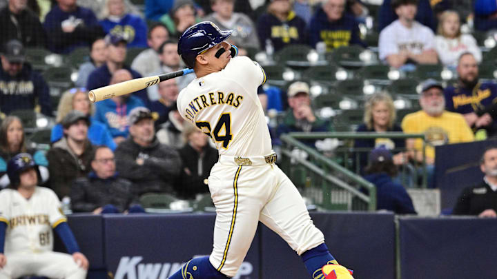 Milwaukee Brewers catcher William Contreras is a solid prop target on Friday.