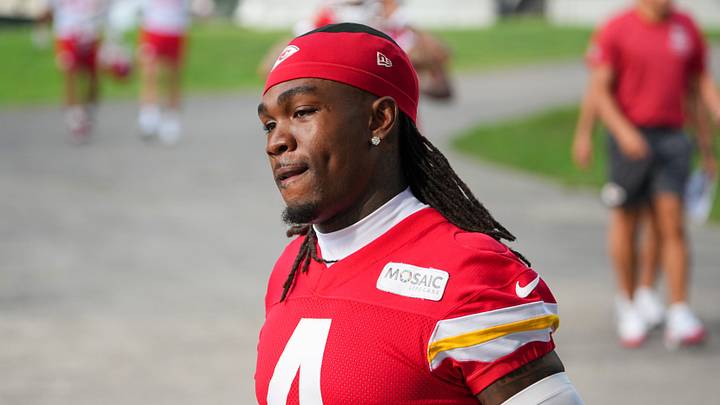 Kansas City Chiefs wide receiver Rashee Rice
