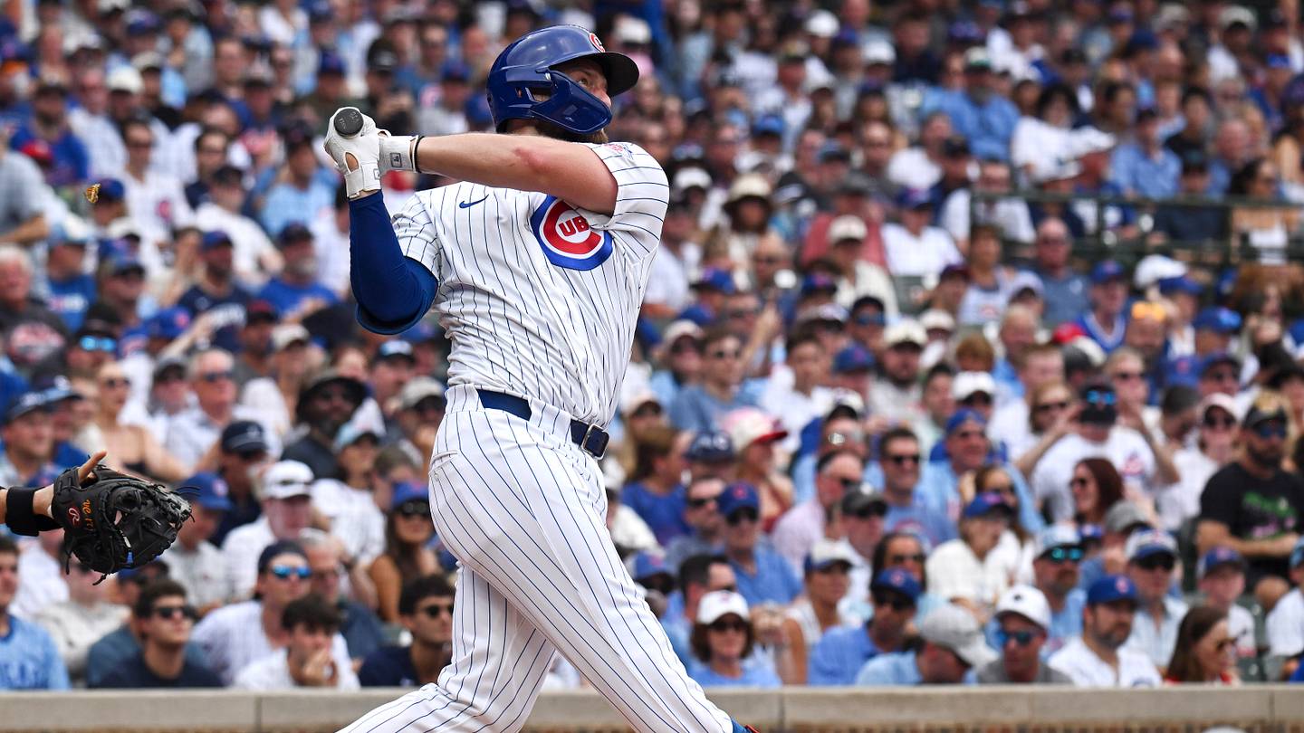 Michael Busch may have hit the coolest regular-season home run in Cubs history Michael Busch may have hit the coolest regular-season home run in Cubs history