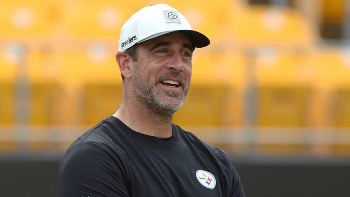 Pittsburgh Steelers quarterback Aaron Rodgers Pittsburgh Steelers quarterback Aaron Rodgers