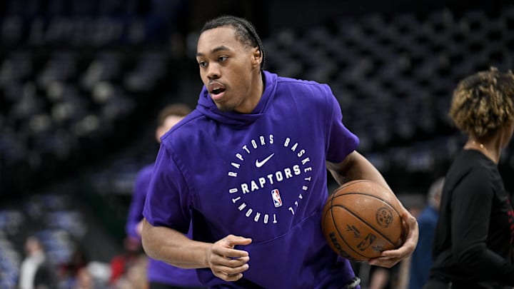 Toronto Raptors guard RJ Barrett 