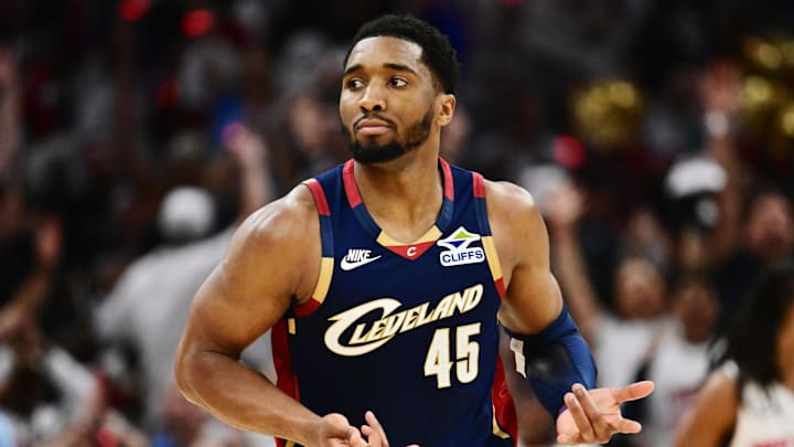 The Cleveland Cavaliers and guard Donovan Mitchell are +3500 to win the NBA Finals. The Cleveland Cavaliers and guard Donovan Mitchell are +3500 to win the NBA Finals.