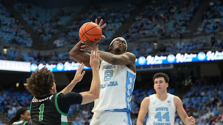 North Carolina Tar Heels forward Caleb Wilson 