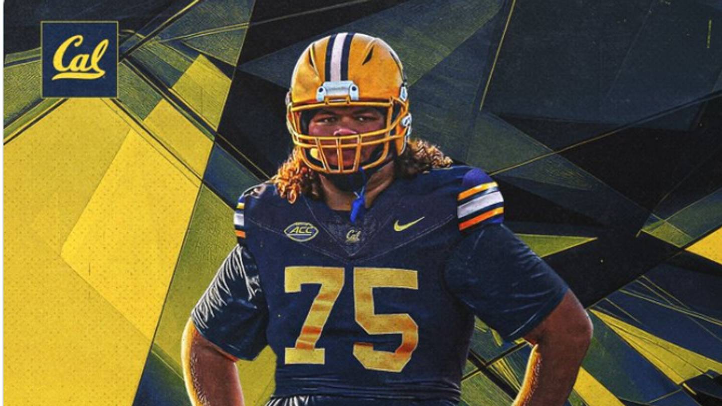 Cal Adds Late Commitment for 2026 -- OL Roger Vanderhoef