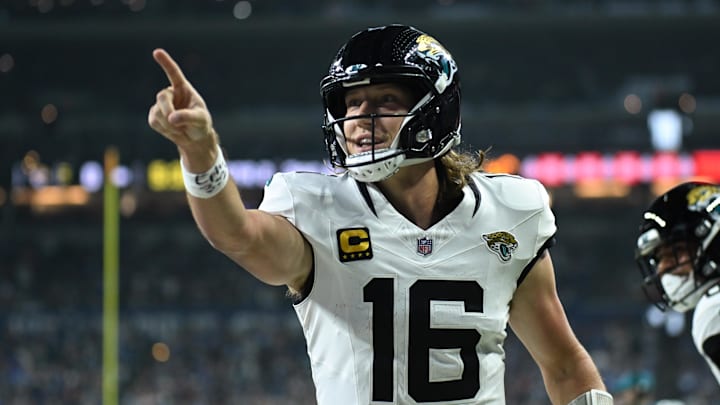 Jacksonville Jaguars quarterback Trevor Lawrence faces the Tennessee Titans in Week 18.