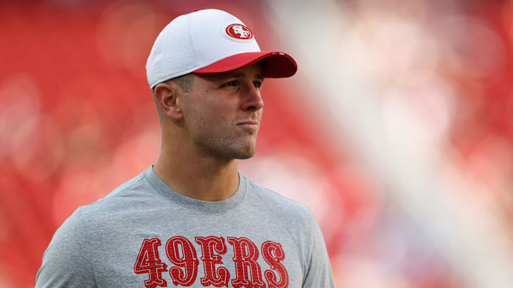 Brock Purdy has been dealing with a nagging injury this season.